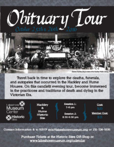 Obituary Tour Flyer. Click to view PDF.