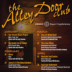 Alley Door Club Schedule