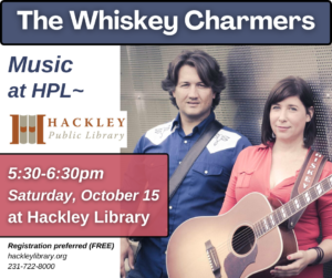 Music - The Whiskey Charmers at HPL @ Hackley Public Library